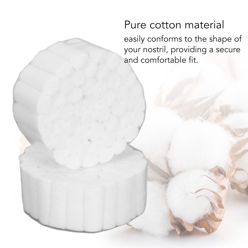 1000Pcs Dental Cotton Rolls Proper Size Highly Absorbent Shape Keep