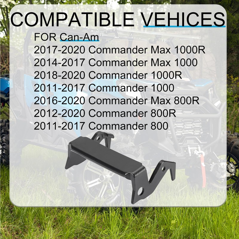 zozoye Rear Tailgate Cargo Box Handle for Can-Am Commander 800