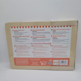 Melissa & Doug NEW 6pc Melissa & Doug Construction Trucks Wood Chunky Puzzle