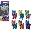 Mattel Games Uno Flip Splash Matching Card Game Featuring 112 Water Resistant 2-Sided Cards, Game Night, Gift Ages 7 Years & Older