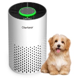 Air Purifiers for Home Bedroom Up to 1250 Ft² - H14 HEPA Air Purifier with Aroma & Sleep Mode - 24dB Small Room Air Purifier for Allergies, Smoke, Dust, Pollen, Pet Dander,4000B,White