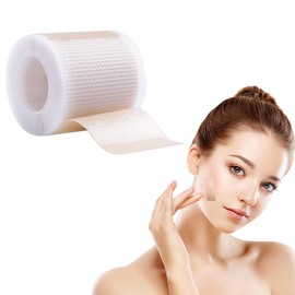 KIRZAX 1 Band Face Lifting Tape, Lifting Tapes, Face Stickers, Anti-Wrinkle Plasters for Makeup,Double Chin,V-line,Wrinkles,Saggy Skin, Slip-on Eyelids,4cm*1m