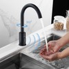 Touchless Faucet Automatic Motion Sensor Activated Hands-Free Bathroom Sink Faucets