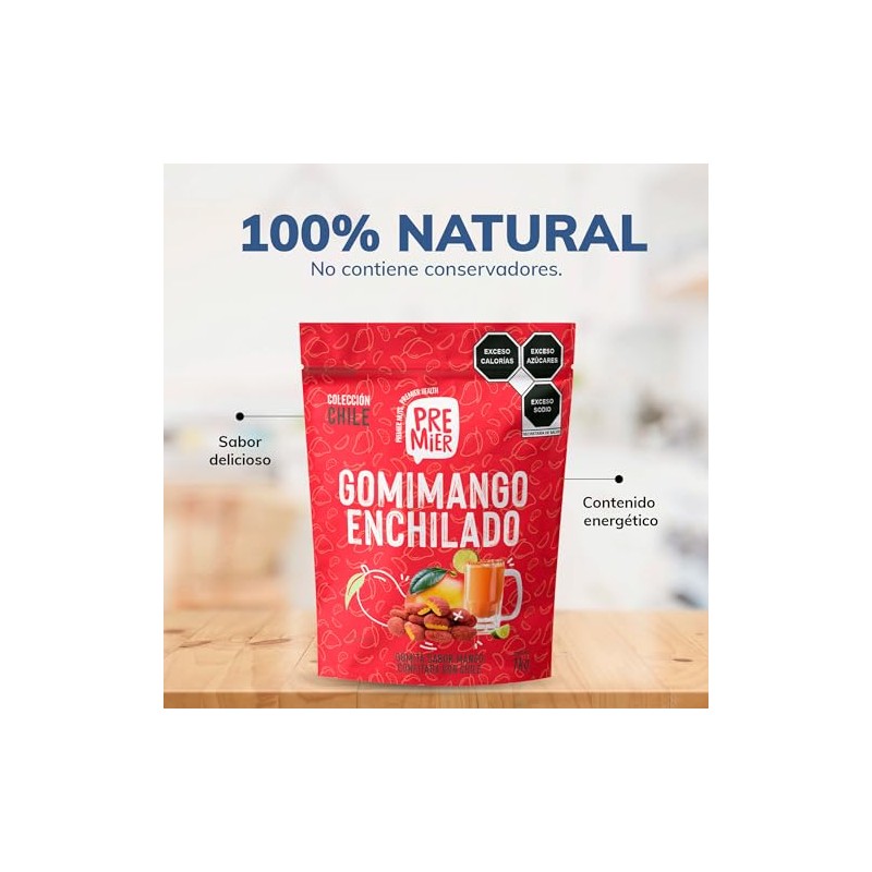 GRUPO PREMIER | Gomitas de Mango Enchilado - 1kg -