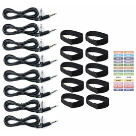 Silverline 8 Cable Connection Kit for eDRUMin 8 MIDI Drum Trigger Interface