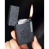 Constantine Lighter, Unique Side Wheel Trench Lighter, Refillable Butane Soft