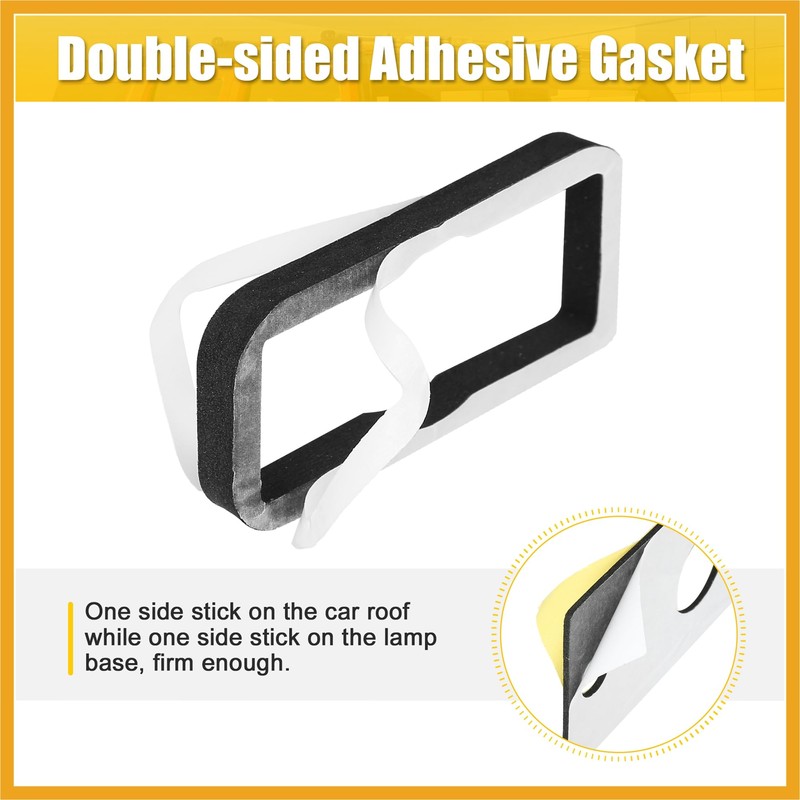 Partuto 1 Set Roof Cab Marker Light Gasket Clearance Running