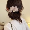 FASELE Chouchou Thin Hair Elastic Hair Tie Bowknot Stylish Elegance