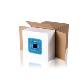 f-tronic Thermofix-Gerätedose für wärmenbrückefreie Dämmung, blau, EPS20/Multi