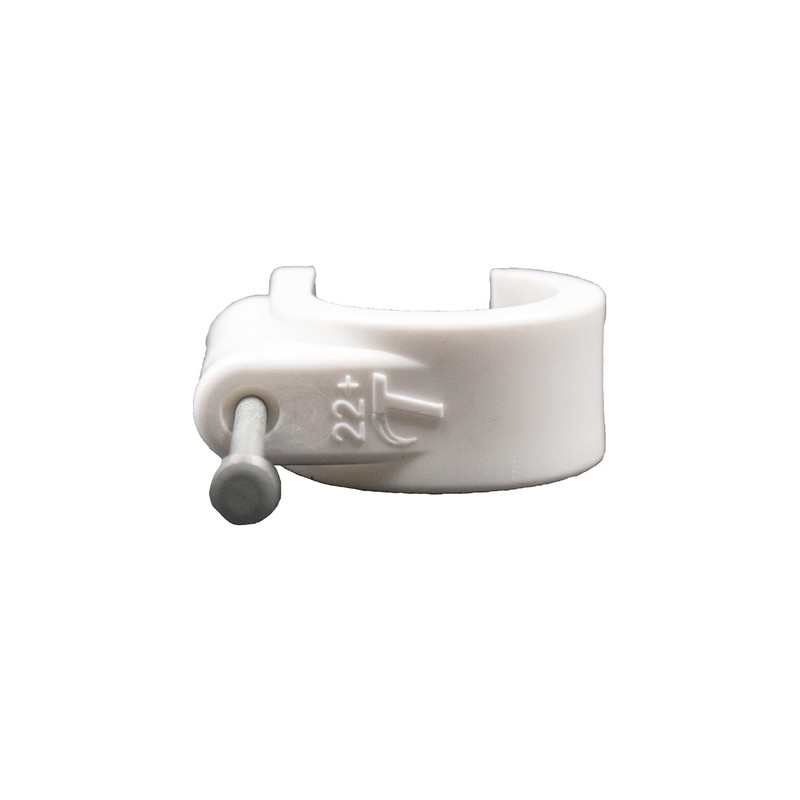 Talon - Nail-in Pipe Clip, 22mm - Premium Grade Polypropylene