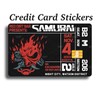 Arasaka Cyberpunk Themed 2077 Style Credit Card Skin with QR