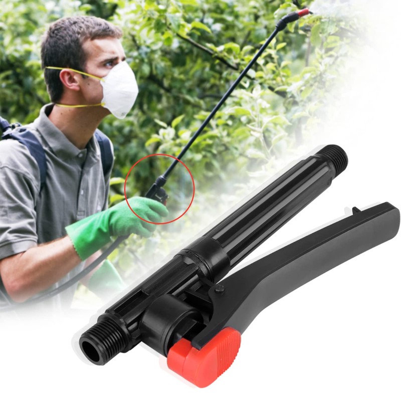 Fdit Sprayer Handle, Garden Spraying Trigger Gun Greenwood Backpack Pump