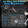OBD2 Splitter,16 Pin OBD2 1 X Male to 2 X
