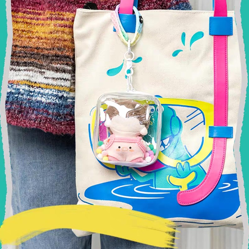Plush Pouch, 3.9 inches (10 cm), 5.9 inches (15 cm),