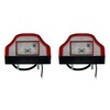 MelTruck® 2x LED Number Plate Light 97 x 64 mm