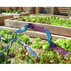 Bird-X Irri-Tape Holographic Iridescent Foil Bird Scare Tape, 2" x 500ft Length