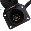 6‑24V 7 Pin to 7 and 4 Pin Trailer Adapter