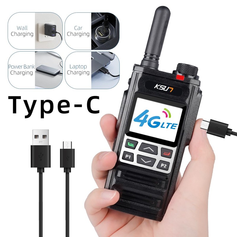 KSUN ZL35 4G Network Radio WiFi Walkie Talkie Long Range