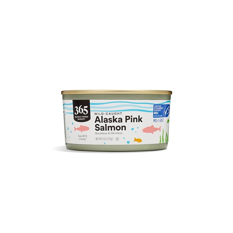 365 By Whole Foods Market, Wild Fancy Pink Salmon, 6