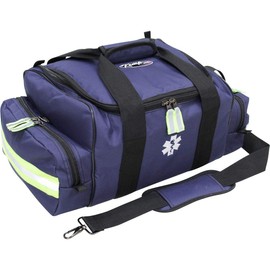 Kemp USA 18" Navy Blue, Black, and Yellow Green Maxi Trauma Bag