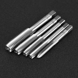 Metric Tap & Die Set Tap and Die Set, 12pcs M6- Screw Nut Thread Taps Dies with Wrench Handle Hand Tool Kit