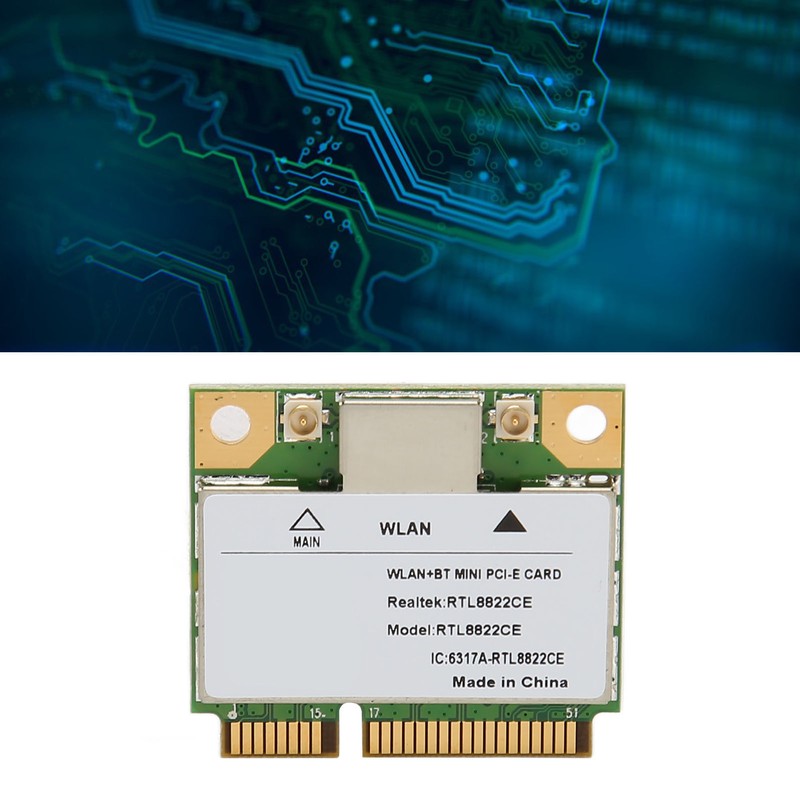 RTL8822CE Mini PCIe WiFi Card Gigabit 2.4G 5G Dual Band