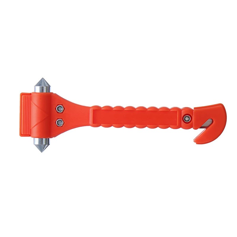 Komonee Car Safety Glass Hammer Emergency Window Break Escape and