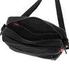 Manhattan Portage Genuine Cityhall Shoulder Bag, Nylon Tussah Quill, Black
