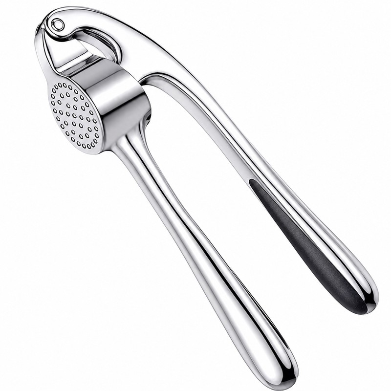Garlic Press for Quick Kitchen Prep – Easy-Squeeze Garlic Mincer