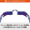 SWANS SW31 CLA Clear Fitness Swimming Goggles, Made in Japan