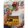 Funny Camping Sign, drunk campers caution campground sign camp trailer