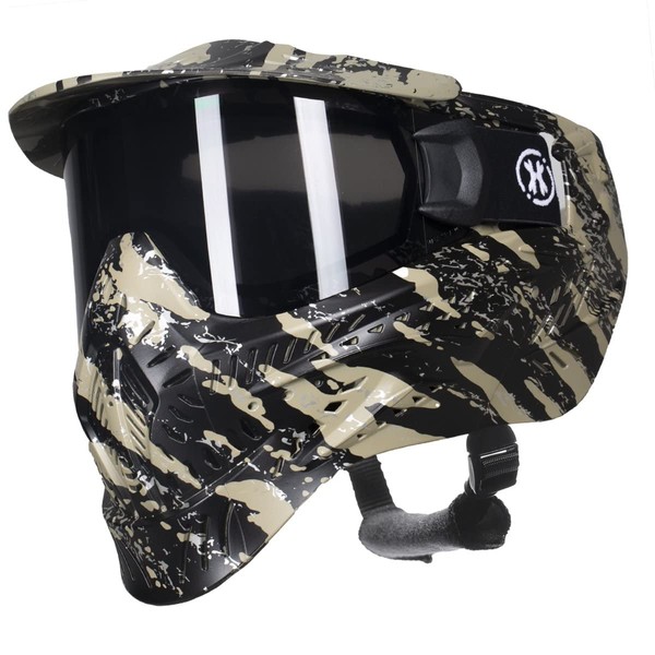 HK Army HSTL Paintball Goggle - Fracture Black/Tan