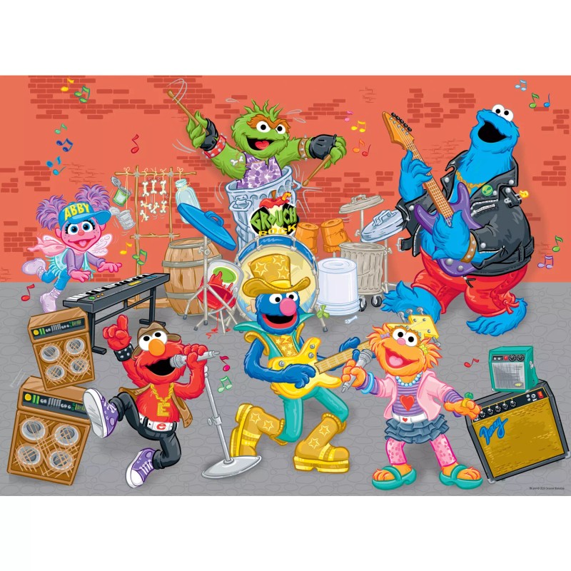 MasterPieces - Sesame Street - Rock Stars 48 Piece Jigsaw