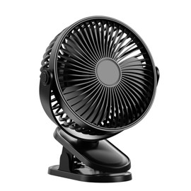 Greheywos Clip on Fan, 6.5-in Table Fan, Ultra Quiet Personal Desk Fan with Strong Clamp for Golf Cart,Office Desk, Camping, Bedroom