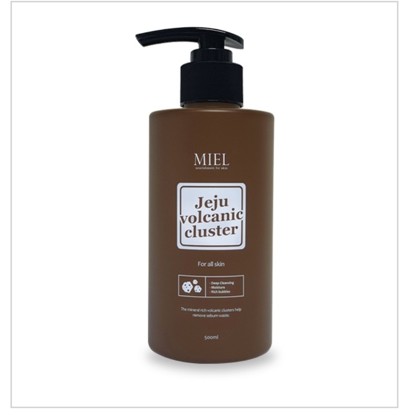 Miel Jeju Volcanic Cleansing Foam 500ml Large Capacity (All-in-one Foam