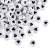 Naler Pack of 1200 Alphabet Spacer Beads, 7 mm, Round