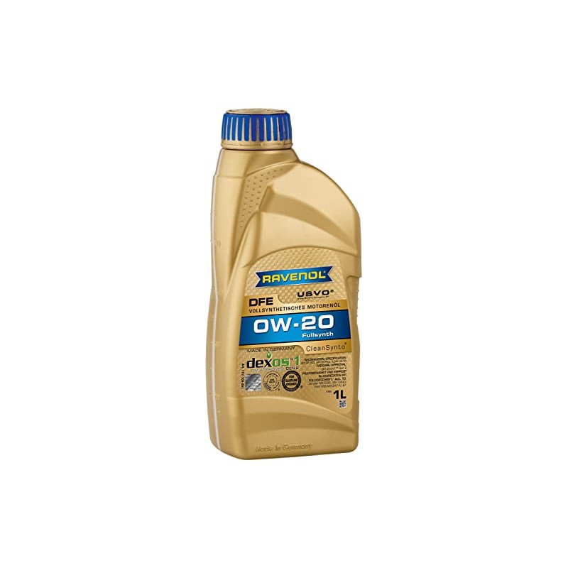 RAVENOL J1A1577-001 DFE 0W-20 Fully Synthetic Motor Oil (1 Liter)