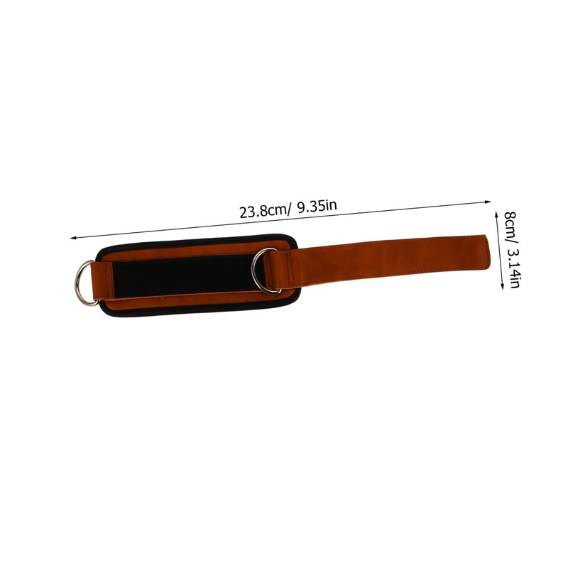 BESPORTBLE 2pcs Ankles Straps for Cable Machines Padded Foot Straps