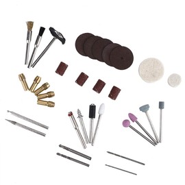 34 Pcs/Set Rotary Tool Set Multifunctional Tool Accessory Set Universal Small Electric Rotary Tool for Engraving Grinding and Polishing
