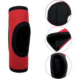 KOSTOO Neoprene Luggage Handle Wrap Soft Grip Handle Cover Luggage Identifier with Hollow Design for Suitcases Luggage Travel Accessories (6 PCS Red)