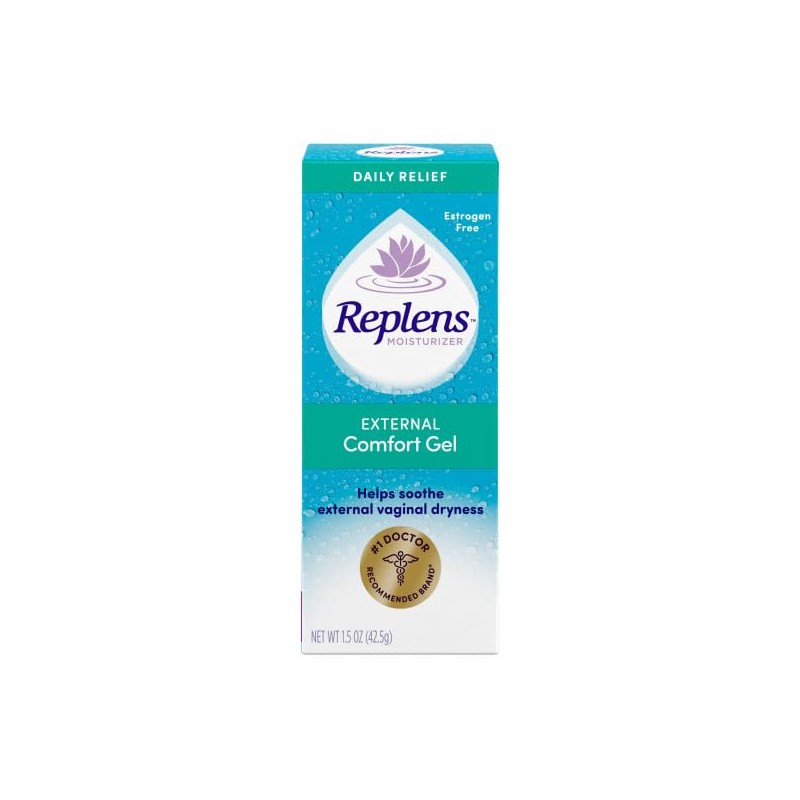 Replens External Comfort Soothing Gel 1.5 Ounce (Pack of 2)