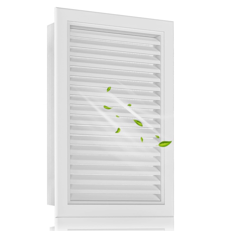12" x 18" Aluminum Alloy Gable Vent, Never Rust Gable