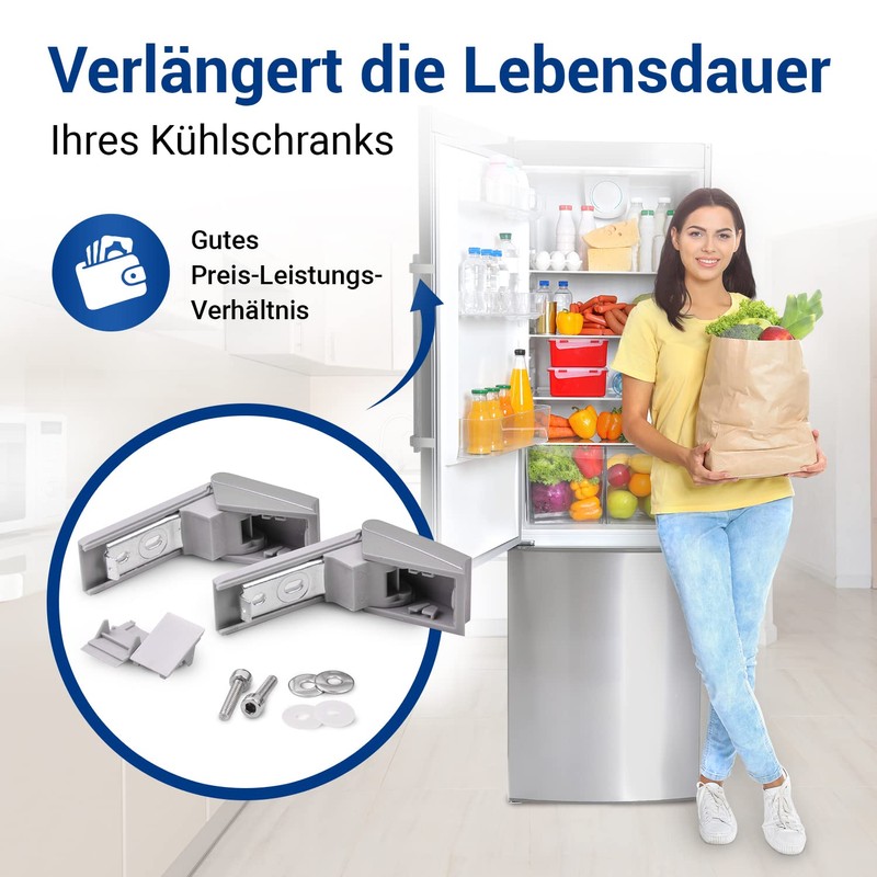 VIOKS Liebherr 9590178 Fridge Hinge Replacement for Fridge Hinges, Hinge