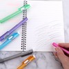 cobee Pencil Shaped Erasers, 6 Retractable Click Eraser Pencil Case