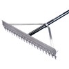 Midwest Rake 11036 Screening Rake, 36" Heavy-Duty Aluminum, Wrap-Around Bracing,