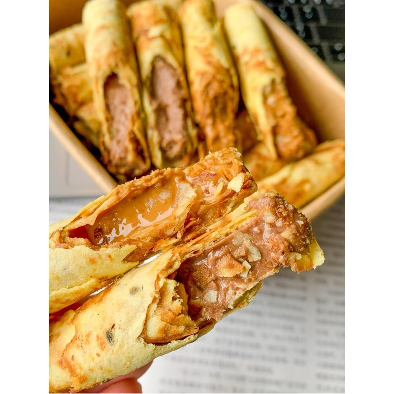 Peanut Butter Filled Egg Roll Cookies, Sea Salt Flavor, 4.23oz