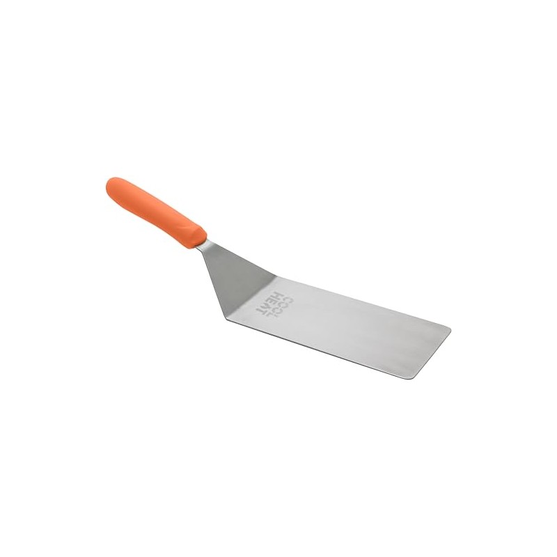 Winco 5" x 3" Cool Touch Handle Griddle Turner/Spatula for