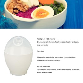 2 Piezas de Cocedor de Huevos para Microondas, Cocedor de Huevos Eléctrico Portátil y Cazador Furtivo para Desayuno en la Cocina, Máquina para Cocinar Huevos Pequeños, Mini Taza