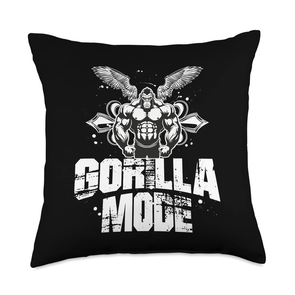 Gorilla Mode | Gym Workout Muscles Beast MMA Fighter Throw