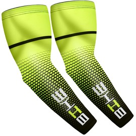 beister Arm Cover, UV Protection, Compression Arm Warmer, Unisex, Sun Protection, Anti-Slip, Breathable, Sweat Absorbent, Quick Drying, For Sports, Running, Cycling, Gaming, Basketball, Volleyball